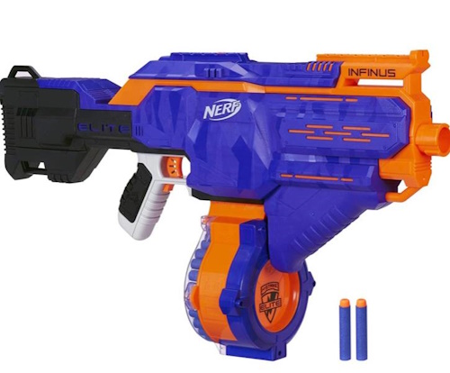 Toys that fit kid's age - Nerf